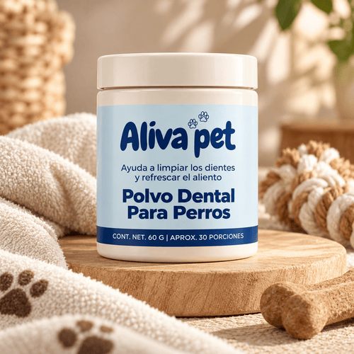 Polvo Dental para Perros Sin Cepillado - Aliva®